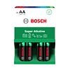 BOSCH baterie LR6SA4B/00 AA SUPER ALKALINE, 4ks