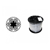 lanko 3/4mm ocel PVC Zn DIN 3055 (6*7M-FC)