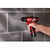 MILWAUKEE M12 BPD-0 aku příklepová vrtačka 12V, 38Nm, 0-400/1500 ot./min bez baterie