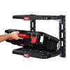 MILWAUKEE 4932472127 regálový systém PACKOUT, E-Track + 2 police, polica nosnosť 22kg