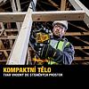 DeWalt DCS369E1T aku píla chvostovka 18V/1*1,7Ah bez nabíjačky, POWERSTACK, 0-2800 km./min., TSTAK