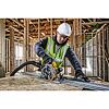 DeWalt DCS572NT aku okružná bezuhlíková píla 18V XR, prerez 58mm, kotúč 184*16mm, kufrík TSTAK