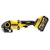 DeWalt DCG418X2 aku úhlová bruska 125mm, 54V/2*9Ah, FLEXVOLT, kufr TSTAK