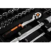 NEO TOOLS gola sada 1/2"-1,4", 73-dílná, 10-054
