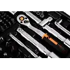 NEO TOOLS gola sada 1/2"+3/8"+1/4" + očkoploché klíče, 219ks, 10-076