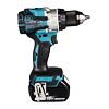 MAKITA DDF489RTJ aku bezuhlíkový šroubovák 18V/2*5Ah LXT, 73Nm, 0-550/1800 ot./min., MAKPAC