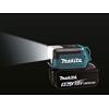 MAKITA DML817 aku svítilna LED 18V LXT, 300lm kombi svícení, 150lm čelní/horní svícení, bez baterie