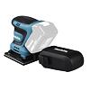 MAKITA DBO480Z aku vibrační bruska LXT 18V, 114*102mm, suchý zip, 11000/14000 ot./min.