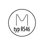 DEDRA sponky na opravu plastov typ RS46, 0,6mm, M do vonkajších rohov, 100ks, DED75272