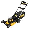 DeWalt DCMWP134W2 aku bezuhlíková sekačka 18V/2*8Ah, 53cm, výška střihu 25-102mm, bez pojezdu