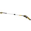 DeWalt DCMPS567P1 aku prořezávácí pila 18V/1*5Ah, lišta 20cm, teleskopická násada až 3m
