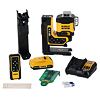 DeWalt DCLE34035D1 laser samonivelační 18V/2Ah XR, zelený, 3*360°, dálkové ovládání, TSTAK