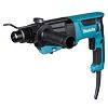 MAKITA HR2670X3 kombinované kladivo SDS+, 800W, 3,0J, prokluzová spojka, kufr, sada vrtáků B-55784