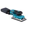 MAKITA BO007CGZ aku vibrační bruska XGT 40V, 93*185mm, propojení s aku kabelem