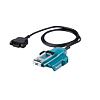 MAKITA BO007CGZ aku vibrační bruska XGT 40V, 93*185mm, propojení s aku kabelem