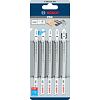 BOSCH 2608634994 pílky do priamočiarej píly T345XF 132mm, multimateriál, drevo s klincami, plasty, k