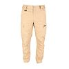 DEDRA kalhoty ripstop spandex XL/56 gramáž 220g/m2, béžová BH32SP-XL
