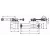 BRANO zatvárač K 204/13 30-60kg 680181