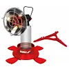 DEDRA plynový kempingový ohřívač na kartuši 7/16", piezo zapalování, 96g/h., 31A008