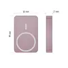 EMOS B0551S Powerbanka EMOS WI 1046, 10 000 mAh, 20 W+Wireless, lososová