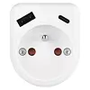EMOS zásuvka rozbočovací 1*, 1*USB-A+1*USB-C, P0074