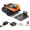 WORX Garden WR365E robotická sekačka VisionRTK stereo, řízená GPS signálem a kamerou