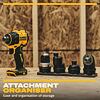 DeWalt DCD803NT aku bezuhlíková příklepová vrtačka a 4 výměnné hlavy 18V, 73Nm, kufr TSTAK, bez aku