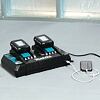 MAKITA DC18RD rychlonabíječka pro 2x aku 18V