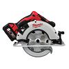 MILWAUKEE M18 BLCS66-502X aku okružní bezuhlíková pila 18V/2*5Ah, prořez 66mm 4933464590