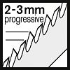 BOSCH 2608633528 pílky do priamočiarky T234X 117mm, drevo, vláknité dosky 5ks