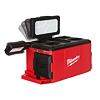 MILWAUKEE M18 POALC-0 lampa PACKOUT 3 otočné hlavy, 18V/230V, 3000/1500/1000lm, bez aku