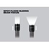 MILWAUKEE L4 FMLED aku ručná lampa 4V/2,5Ah, 800lm, dosvit až 150m, IP67
