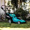 MAKITA DLM538Z aku kosačka 2*18V, 530mm, kolieska 180/230mm guľôčkové ložiská, Li-ion LXT, bez batér