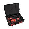 MILWAUKEE M12 3PLKIT-401P křížový 360° laser ZELENÝ, statív, držiaky, prijímač, terčík, PACKOUT