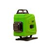 PROCRAFT laser křížový, ZELENÝ, samonivelační, linka 1cm nad zemí, aku 3,7V/4Ah, držák, LE-4G