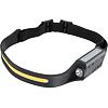 EXTOL Light čelovka LED COB XPE, 350lm, IR čidlo, USB nabíjení, 3,7V/1,2Ah, 43186