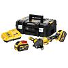 DeWalt DCG418X2 aku úhlová bruska 125mm, 54V/2*9Ah, FLEXVOLT, kufr TSTAK