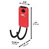 MILWAUKEE 4932480701 PACKOUT zahnutý univerzálny háčik