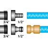 EXTOL Craft čerpadlo na vrtačku 1/2", 18l/min., max.sací hloubka 1m, max. výška 3m, 904001
