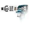 MAKITA TD002GD201 aku rázový utahovák 1/4" Li-ion XGT 40V/2*2,5Ah, 220Nm