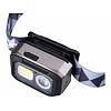 EXTOL Light čelovka LED, 500lm, 3,7V/1,Ah nebo AAA dual power, IR čidlo 43185