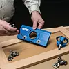 KREG šablona pro vrtání otvorů pro misky pantů 35mm, HM sukovník s dorazem, KHI-HINGE