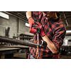 MILWAUKEE M12 FBFL13-402B aku pásový pilník 12V/2*4Ah, šíře 13mm, hlava 360°, reverzní režim