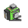 PROCRAFT LE-4GL laser křížový, ZELENÝ, samonivelační, linka 1cm nad zemí, aku 3,7V/4Ah