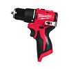 MILWAUKEE M12 BLPDRC-0 aku příklepová vrtačka 12V, 40Nm, délka pouze 142mm, bez baterie