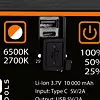 NEO aku reflektor teleskopický LED COB 3000lm, 10Ah USB C, 6500K/2700K, Powerbanka, 99-124