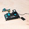 MAKITA DC18RD rychlonabíječka pro 2x aku 18V