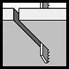 BOSCH 2608633528 pílky do priamočiarky T234X 117mm, drevo, vláknité dosky 5ks