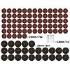 EXTOL CRAFT kotúčiky rezné súprava 100ks, 5* unášač 3,2mm, 903762