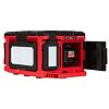 MILWAUKEE M18 POALC-0 lampa PACKOUT 3 otočné hlavy, 18V/230V, 3000/1500/1000lm, bez aku